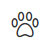 paw print icon